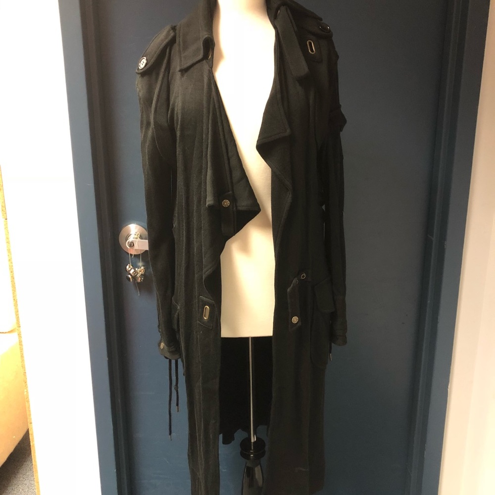 Black long jacket/sweater (8)